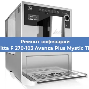 Чистка кофемашины Melitta F 270-103 Avanza Plus Mystic Titan от кофейных масел в Москве